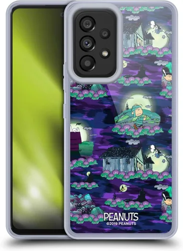 Vista 73 de Head Case Designs Funda de gel Spooktacular con licencia oficial de Peanuts Linus y Snoopy [protección de grado militar] compatible con Google Pixel