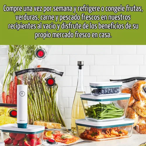 Vista 5 de ZWILLING Recipiente hermético de almacenamiento de alimentos Fresh & Save, pequeño, La Mer