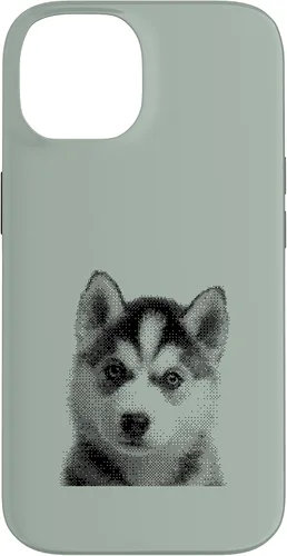 Vista 4 de Chic Husky Puppy for Dog Mom and Paw Parents Case for iPhone 16