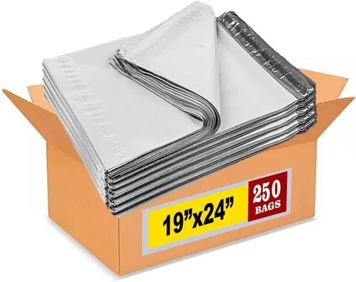 Vista 17 de iMBAPrice100 – Sobres/bolsas para envíos, color blanco, premium, acabado mate, autoadhesivos, no acolchonados, Blanco