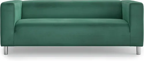 Vista 11 de MASTERS OF COVERS Klippan - Funda de repuesto para sofá biplaza IKEA de 2 plazas, color blanco frío