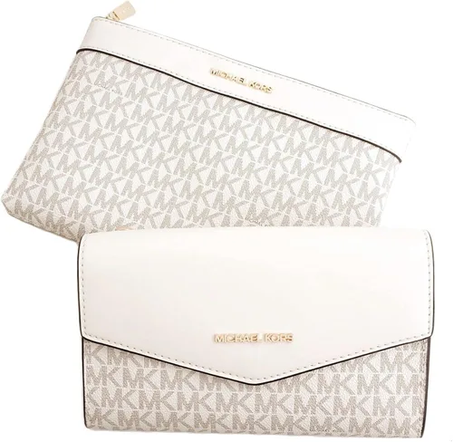 Vista 6 de Michael Kors Charlotte Bolso bandolera grande 3 en 1 de cuero