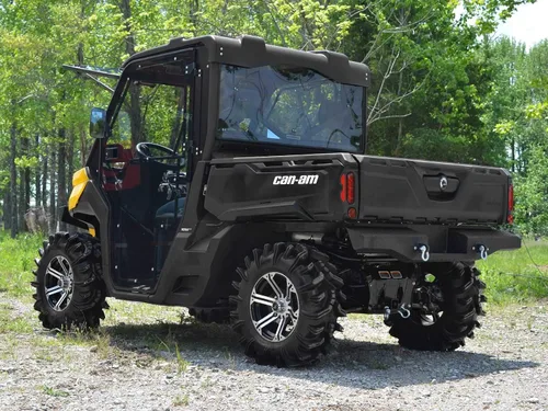 Vista 4 de SuperATV Brazos A traseros inferiores de alta holgura para Can-Am Defender/Max (2016-2019) - Negro