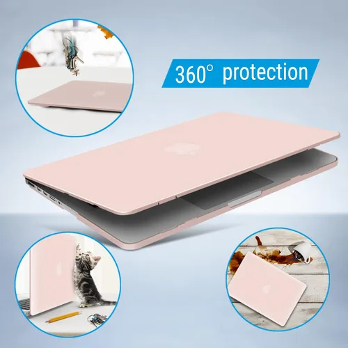 Vista 25 de IBENZER - Compatible con Funda para MacBook Pro de 13 Pulgadas 2015 2014 2013 Finales 2012 A1502 A1425, Carcasa Rígida con Cubierta para Teclado
