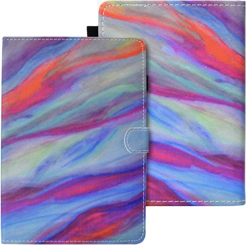 Vista 12 de Funda delgada de 6 pulgadas para Kindle Paperwhite (10ª generación, versión 2018) – Funda de piel sintética para tarjetas y ranuras para efectivo