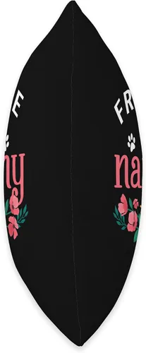 Vista 2 de Floral French Bulldog Matching Mother's Day Gifts Frenchie Nanny Gifts - Almohada de Navidad para mujeres, amantes de los perros y mascotas, 16 x 16
