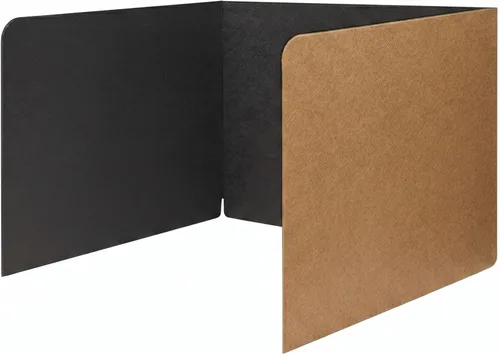 Vista 11 de Gueevin 1 divisor de escritorio para el aula para estudiantes, carpetas de privacidad de prueba para un mejor enfoque, tamaño total de 13 x 20 x 17