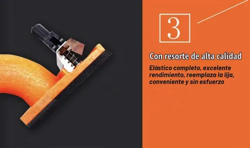 Vista 4 de Edward Tools Lijadora manual con abrazadera de papel de lija - Para paneles de yeso, madera, suelo - 9 1/4" x 3 1/4" ' - Mango de contorno Ergo