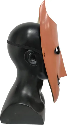 Vista 4 de The Christmas Lock Shock and Barrel Mask - Máscara de látex para cosplay, disfraces de Halloween
