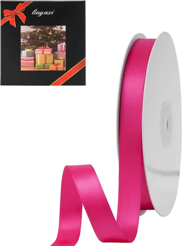 Vista 73 de LIUYAXI Cinta púrpura claro, 1/2 pulgada x 25 yardas, cinta de doble cara púrpura claro para envolver regalos, manualidades, ramo de lazos