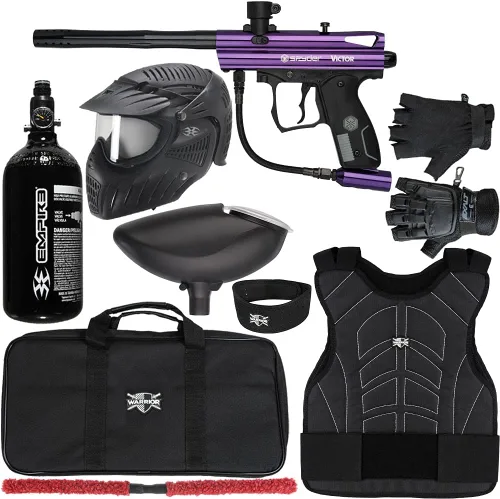 Vista 2 de Action Village Kingman Spyder Victor Protector Pistola Paintball Kit Kit Protector 2