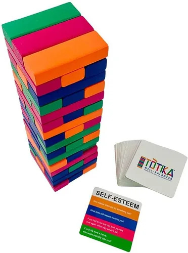 Vista 4 de YEHUA! Totika - Baraja de cartas para adolescentes y adultos 192 questions to promote honesty, commitment, responsiblity and social awareness, use
