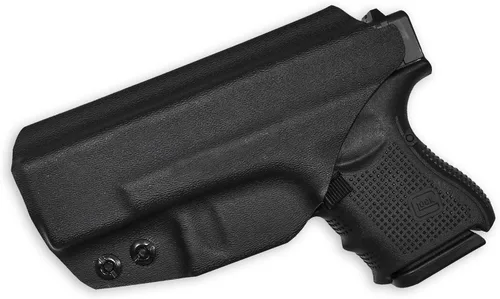Vista 2 de IWB Full Cover Tuckable Holster - Inside The Waistband Holster - fits GL 26/27/33 (Gen 1-4)