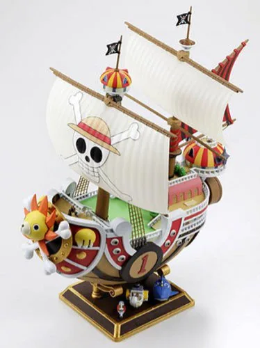 Vista 4 de Barco de una pieza "Thousand Sunny", versión New World Kit de modelo de plástico
