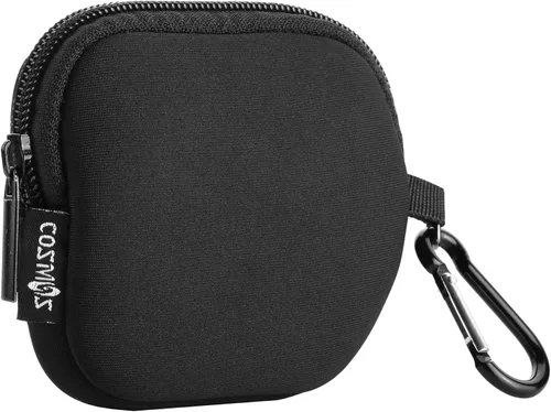 Vista 6 de CM Paquete de 2 mini bolsas pequeñas de almacenamiento de viaje compatible con adaptador de corriente MagSafe, accesorios para laptop, cables