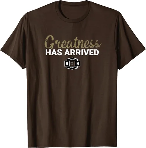 Vista 8 de Fantasy Sports Greatness Has Arrived Camiseta Negro