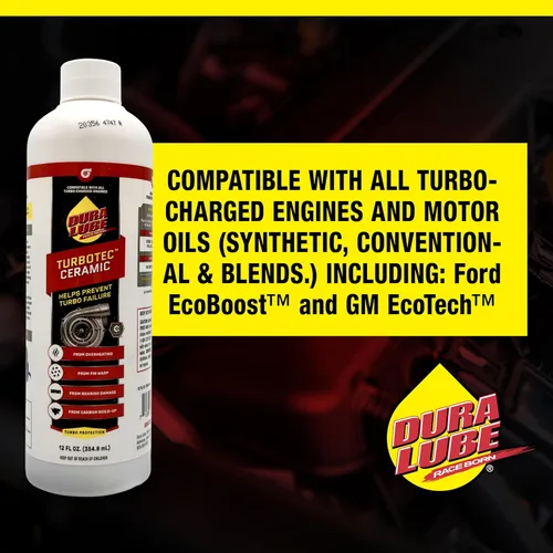 Vista 5 de Dura Lube TurboTec Ceramic Turbo Protection 12 onzas, individual