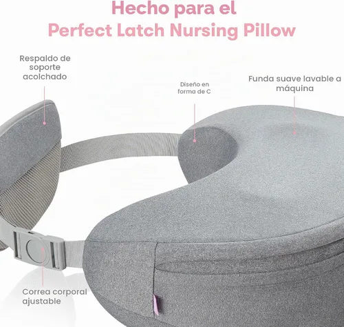 Vista 5 de Frida Mom Almohada de lactancia para la espalda + calentadores de vientre, alivio reutilizable de clic para calentar en un instante para la espalda