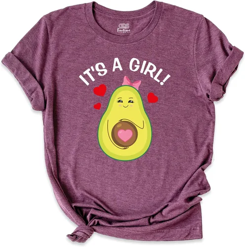 Vista 4 de Camisas de maternidad para mujeres embarazadas, trajes divertidos de embarazo, camiseta gráfica de anuncio de aguacate para niño o niña, camisa