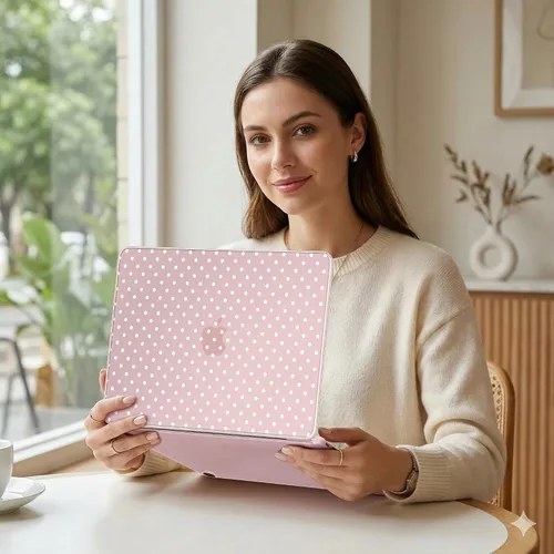 Vista 6 de MEEgoodo Funda estampada para MacBook Neo de 13 pulgadas versión 2026 (compatible con el modelo A3404), funda rígida para laptop con funda