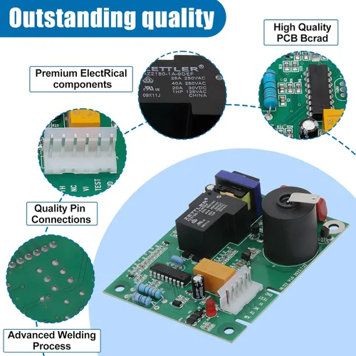 Vista 3 de 31501 33488 33727 Placa de Control de Circuito de Ignición para Estufa de Gas de RV Compatible con Atwood & Dometic Placa de Ignición de Estufa