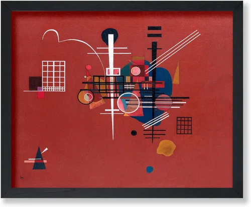 Vista 19 de Poster Master Póster vintage Wassily Kadinsky – Impresión retro delicada de tensión – Arte de formas geométricas – Arte abstracto – Arte moderno