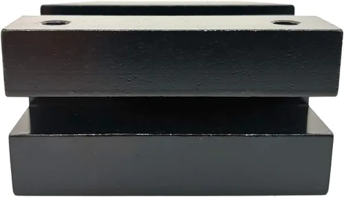 Vista 3 de Jack Lift Pad aluminio anodizado para Chevrolet Camaro de 6ª generación, excepto convertible, 4 piezas, almohadilla de elevación negra
