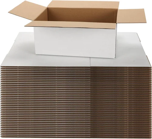 Vista 12 de Paquete de 40 cajas de envío pequeñas de 8 x 6 x 6 pulgadas