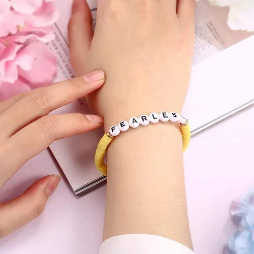 Vista 5 de Taylor - Pulsera de amistad para amantes de la reputación 1989 Speak Now Fearless Eras Tour, pulsera inspirada en el álbum de Taylor para regalos