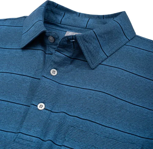 Vista 2 de Fish Hippie Abaco Performance Stripe Polo