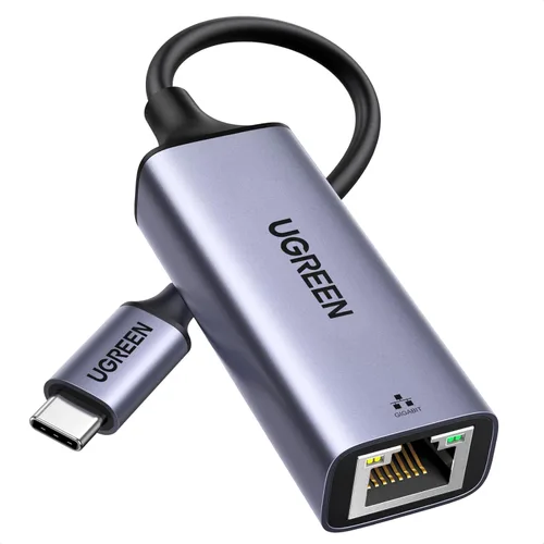 Vista 11 de UGREEN Adaptador USB C a Ethernet, 1000 Mbps, RJ45, sin controlador, compatible con Windows, MacOS, iPadOS, ChromeOS, Android, portátil, tableta