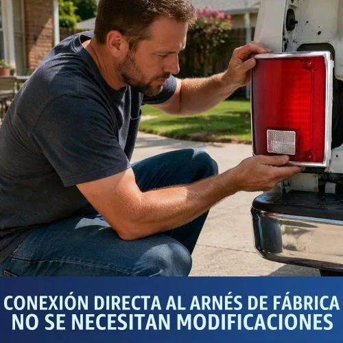 Vista 4 de Luz trasera PIT66 para Chevy C10 1975-1986 izquierda