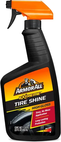 Vista 8 de Armor All Spray de brillo de neumáticos, brillo uniforme, exceso