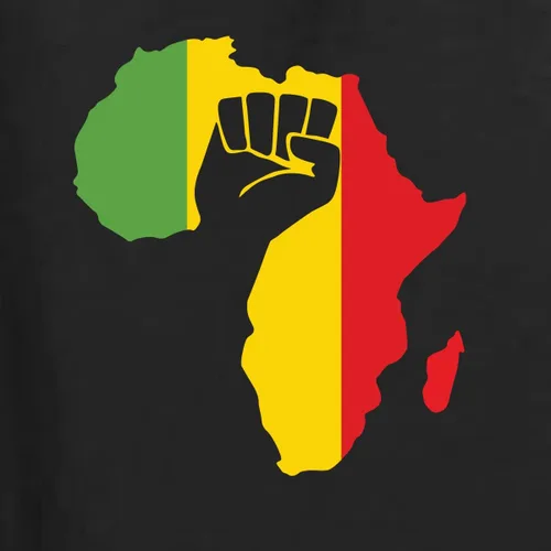 Vista 2 de Wild Bobby Black History Is American History Black Pride - Sudadera con capucha unisex