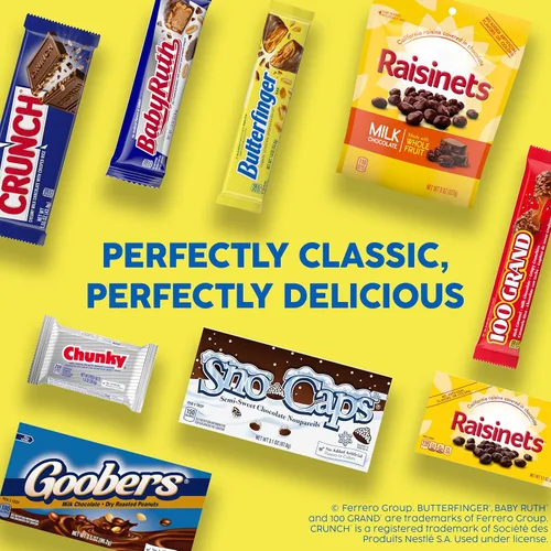 Vista 10 de Butterfinger Peanut-Buttery Chocolate-Y Barras de caramelo, regalo perfecto del día de la madre para mamá, Compartir Pack, 3.7 onza (Paquete de 18)