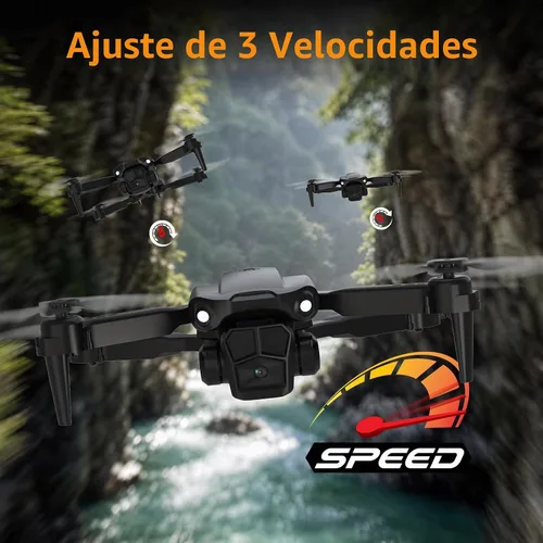 Vista 6 de TD12Pro Drone with 1080P Camera for Adults Kids, Mini Drone with LCD Screen Remote, Foldable Remote Control Quadcopter, One Key Start, Easy to fly