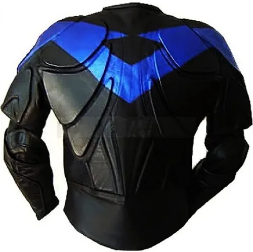 Vista 3 de Mens Premium Distressed Brown Padded Armored Cowhide Leather Cafe Racer Jacket – Vintage Protective Moto Jacket