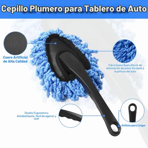 Vista 5 de Herramienta Limpiadora de Parabrisas, Kit de Detallado Interior de Automóvil de 15 Piezas, Kit de Limpieza Interior de Automóvil, Limpiador