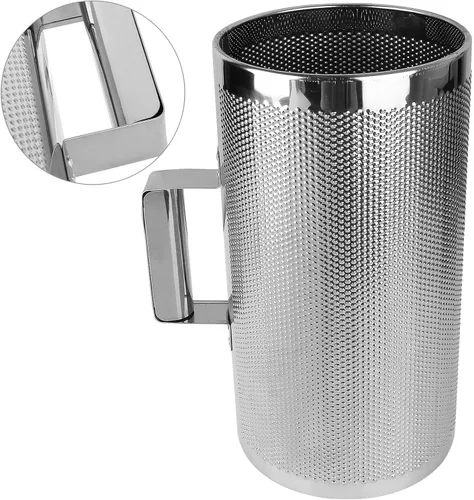 Vista 4 de 12" x 6" Instrumento Guiro de acero inoxidable Latino Percusión Metal Guiro Shaker con raspador Instrumento de percusión, Guira Dominicana, Wiro