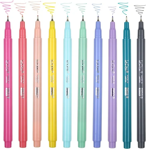 Vista 3 de Marvy Uchida Le Pen Colores Pastel - Juego de 10