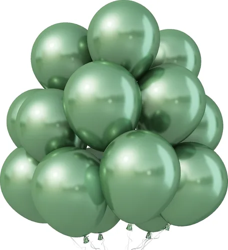 Vista 18 de Globos negros 30 Pack Matte Black Helium Balloons for Birthdays, Graduation, Casino, New Year, Halloween