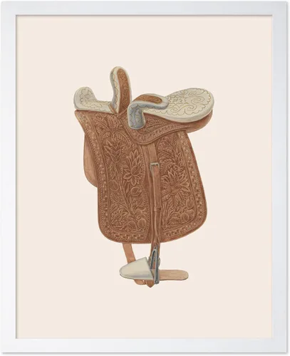 Vista 29 de Poster Master Póster vintage de cuero para silla de montar, estampado retro de vaquero, arte de silla de montar, diseño occidental, impresión