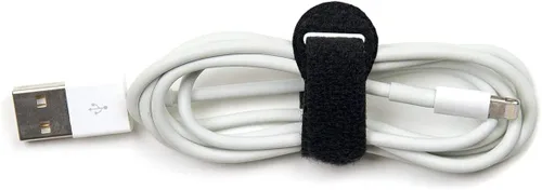 Vista 3 de 50 bridas reutilizables para cables, correas de cable multiusos, correas de sujeción utilizadas para auriculares, teléfonos 1
