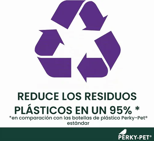 Vista 3 de Perky-Pet 522 Néctar de colibrí transparente listo para usar en lata de aluminio reciclable – 4 latas, 16 onzas cada una – 64 onzas líquidas