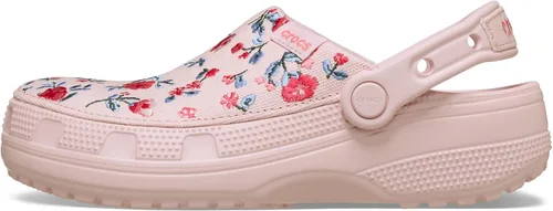 Vista 7 de Crocs Zuecos clásicos de lona elaborados unisex para hombres y mujeres