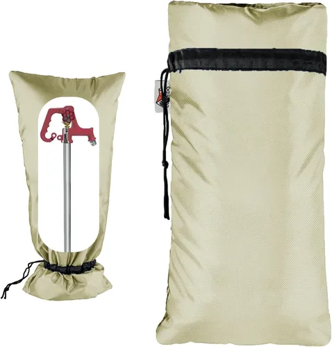 Vista 15 de Cubiertas XXL para grifos al aire libre para invierno, protector anticongelante de 3M Thinsulate para aspersores, 63.5 cm x 33 cm para grifos