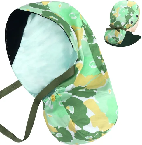 Vista 17 de Scrub Caps for Women Surgical Caps Nurse Hat Functional Ponytail Holder for Long Hair Single or Satin-Lined