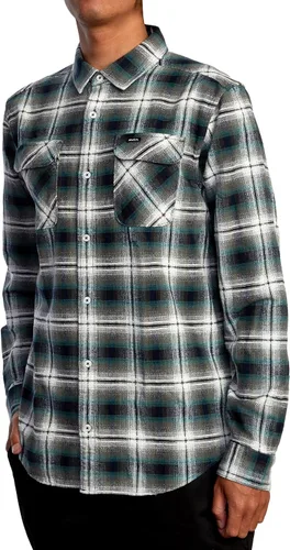 Vista 7 de RVCA Men's Standard Fit Long Sleeve Button Up Flannel Shirt