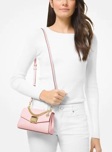 Vista 4 de Michael Kors Lita - Bolso bandolera pequeño de cuero