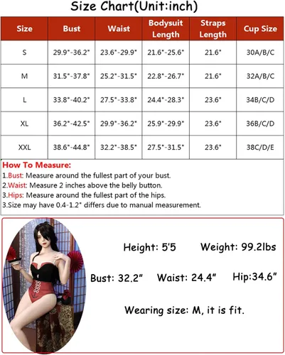 Vista 4 de Nuoqi Beidou Cosplay Genshin Swimsuit Beidou Swimsuit One Piece Bathing Suit for Women Girls Anime Swimsuit